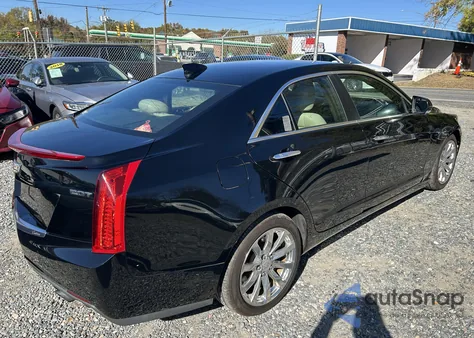 2017 Cadillac Ats Luxury из США, поврежденный, VIN 1G6AB5RXXH0193896